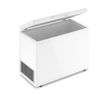 Ларь морозильный с белой крышкой Frostor F 400 S в ШефСтор (chefstore.ru)